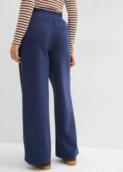 Pantalon en jersey néoprène à pinces