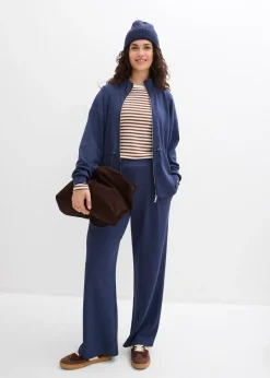 Pantalon en jersey néoprène à pinces