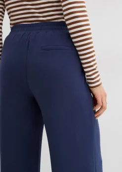 Pantalon en jersey néoprène à pinces