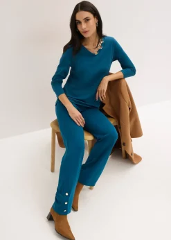 Pantalon en jersey Punto di Roma