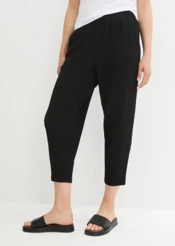 Pantalon en jersey texturé