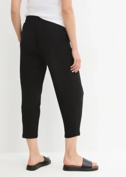 Pantalon en jersey texturé