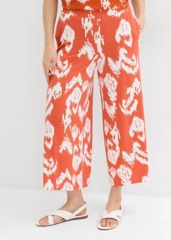 Pantalon en jersey viscose