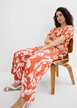 Pantalon en jersey viscose