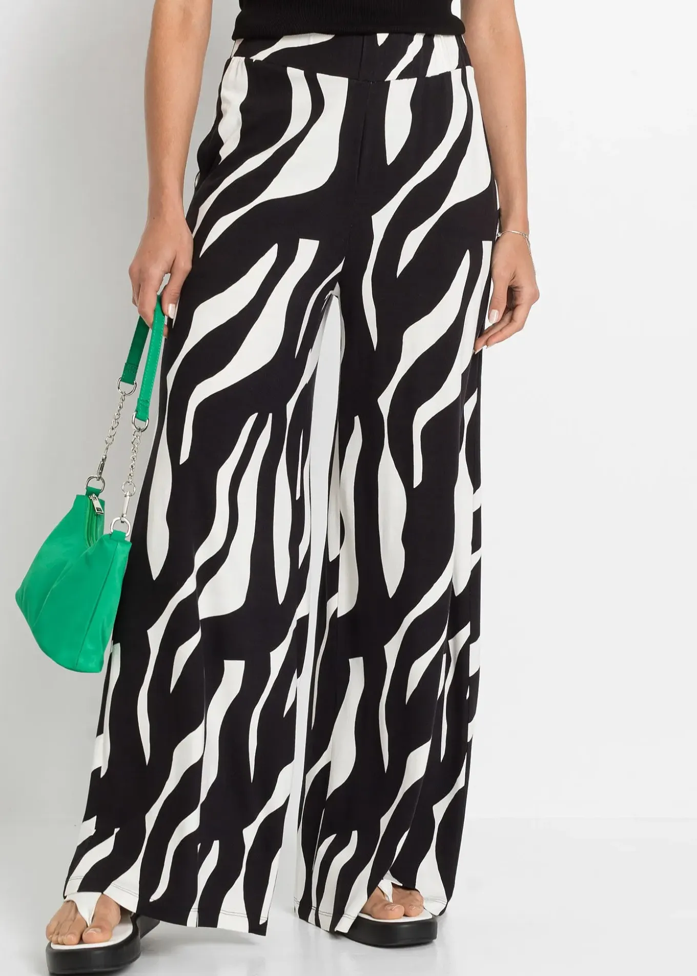 Pantalon en jersey viscose