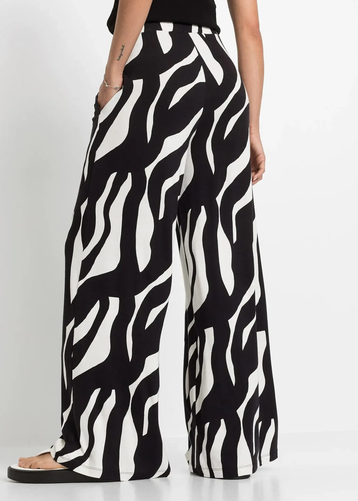 Pantalon en jersey viscose