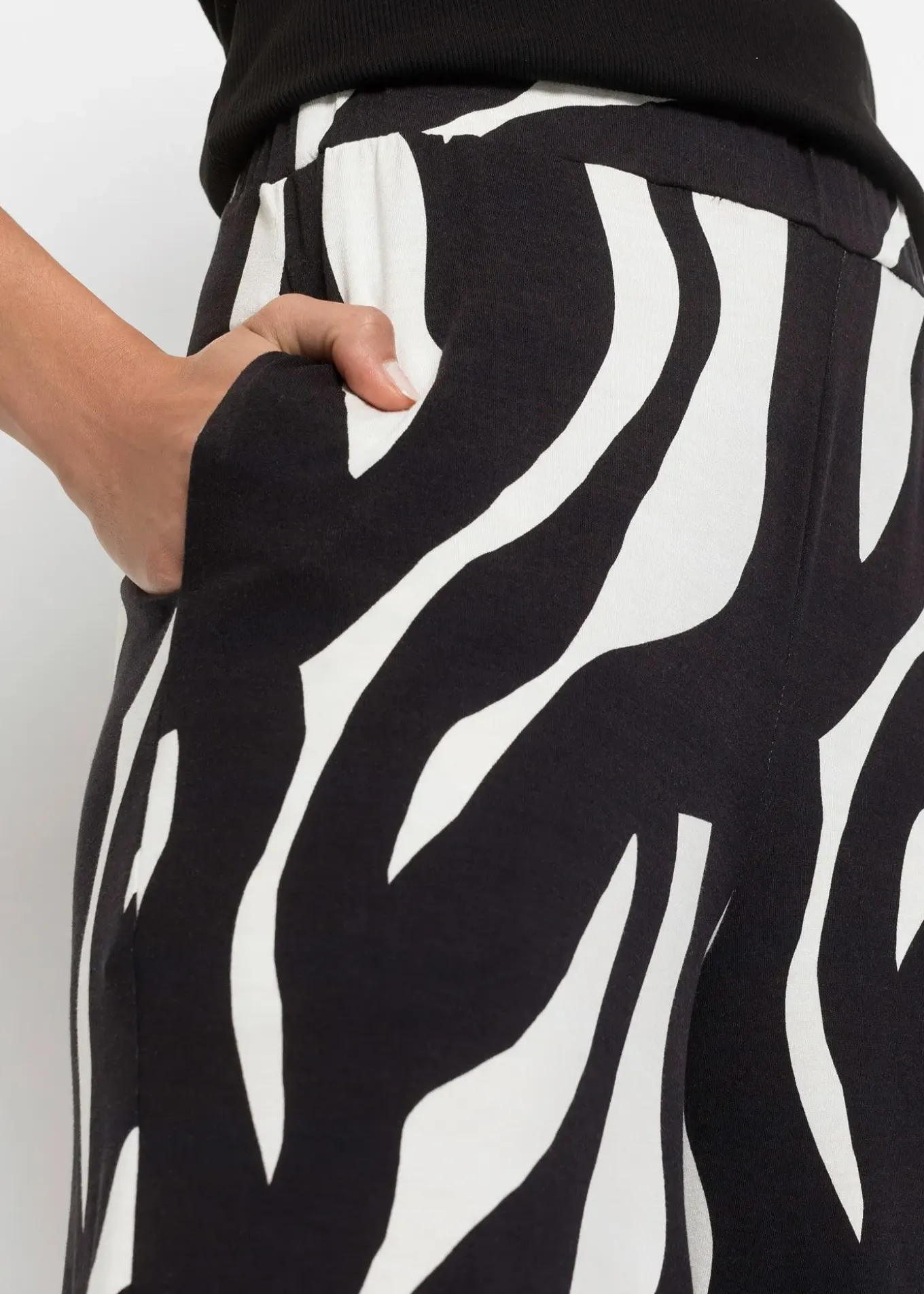 Pantalon en jersey viscose