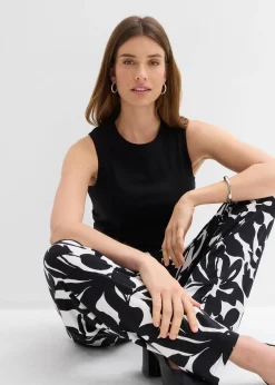 Pantalon en jersey viscose