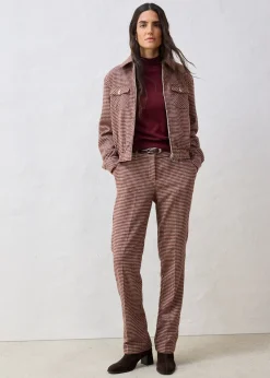 Pantalon en laine majoritaire