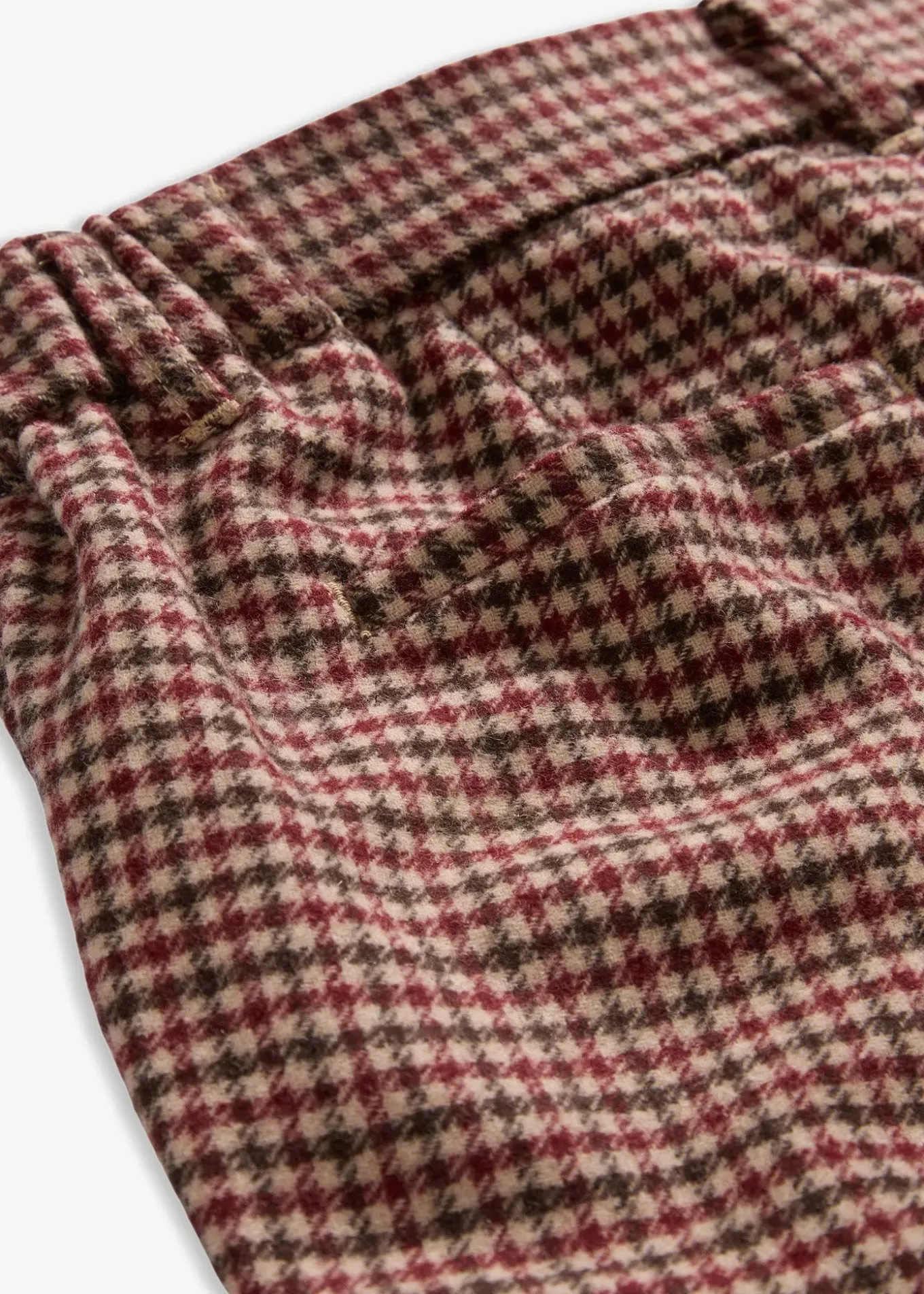 Pantalon en laine majoritaire