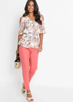 Pantalon en lin mélangé