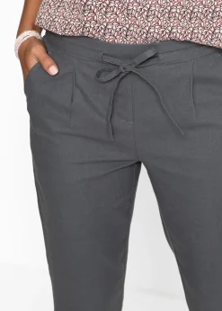 Pantalon en lin mélangé