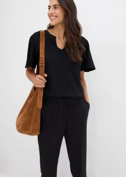 Pantalon en lin mélangé