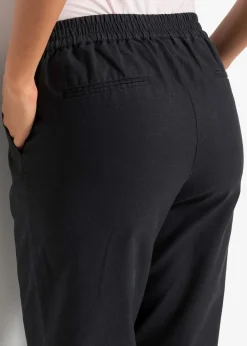Pantalon en lin mélangé