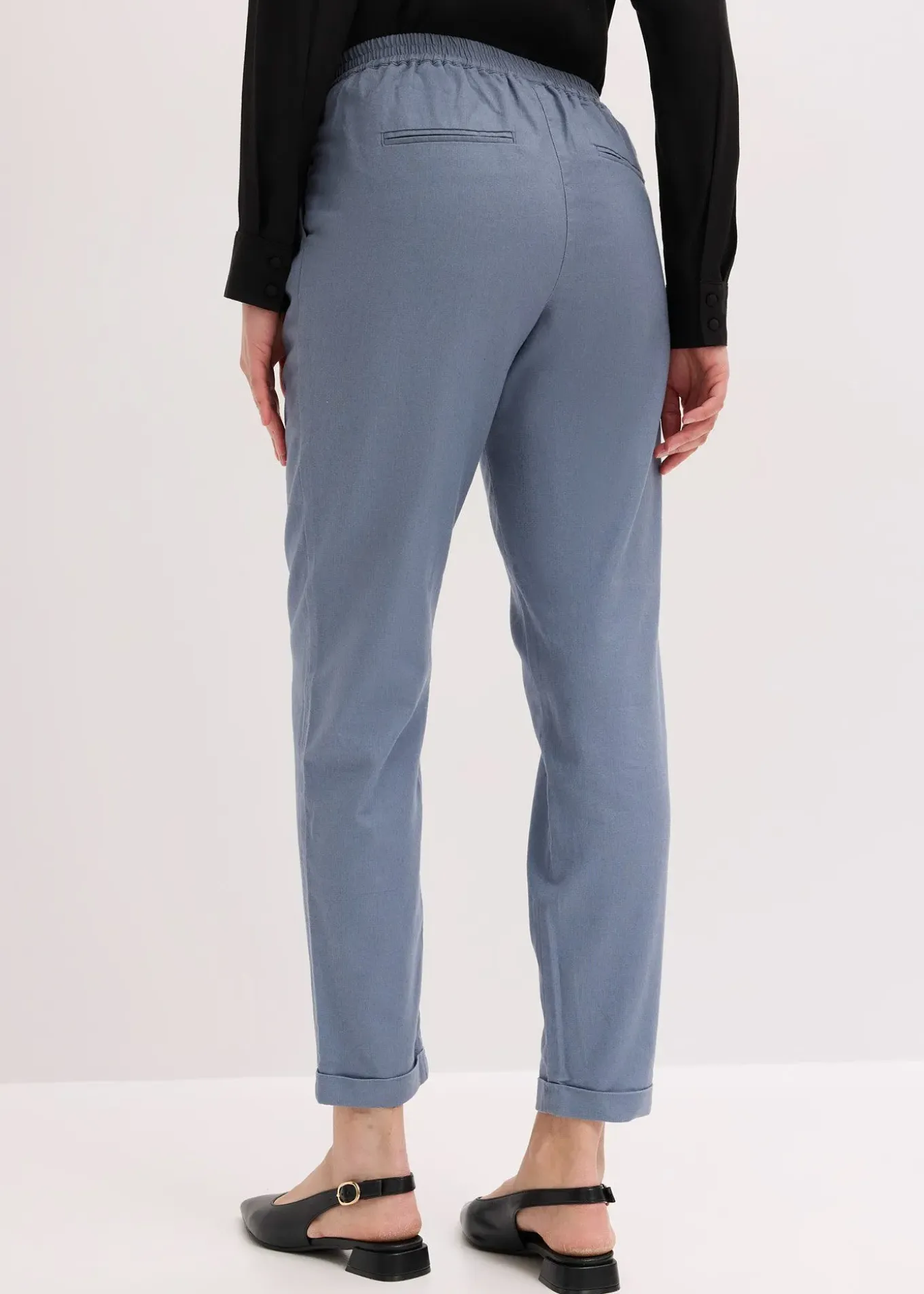 Pantalon en lin mélangé