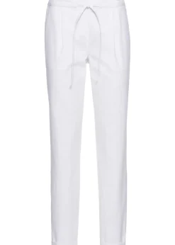 Pantalon en lin mélangé