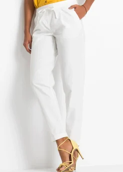 Pantalon en lin mélangé