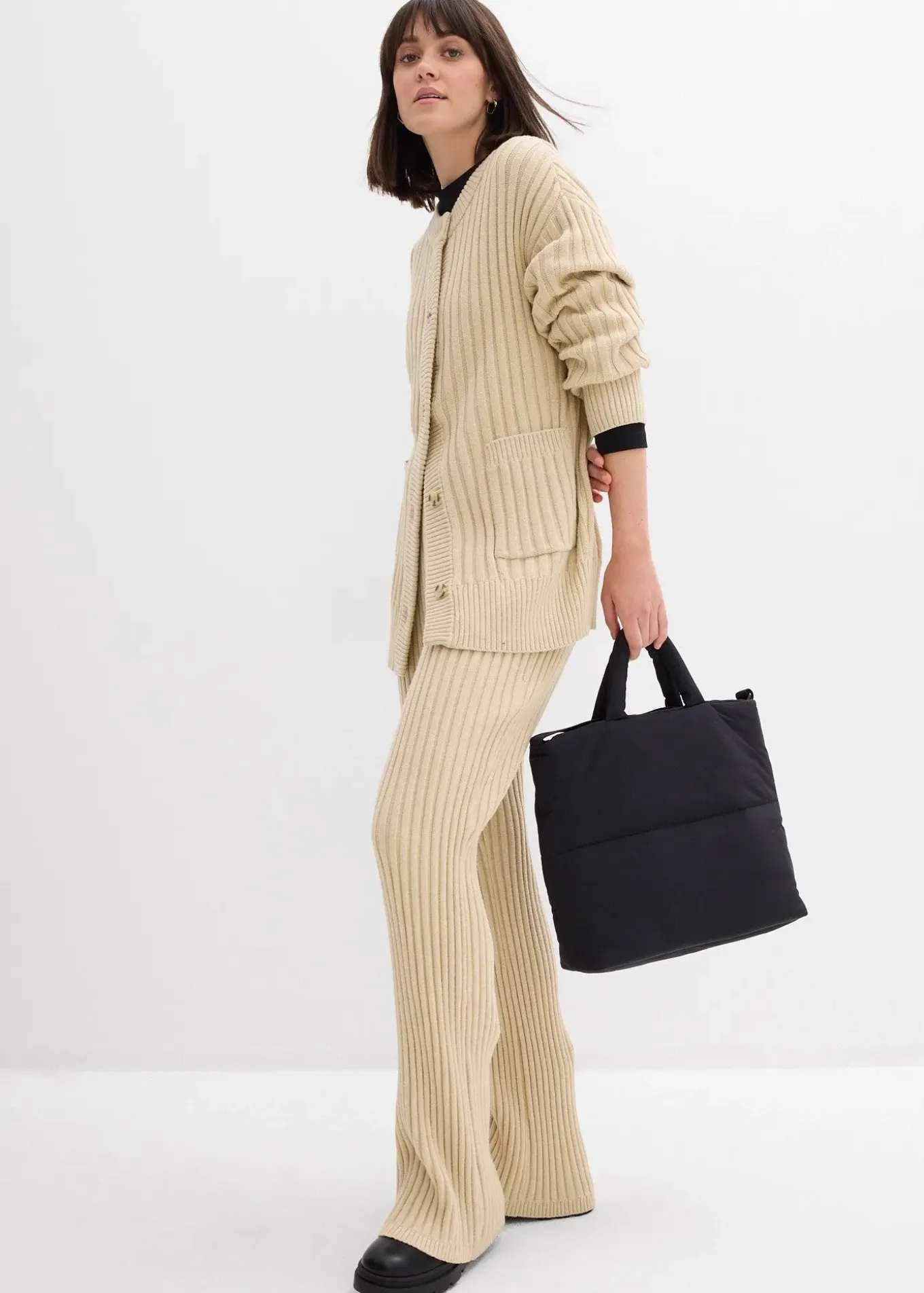 Pantalon en maille douce