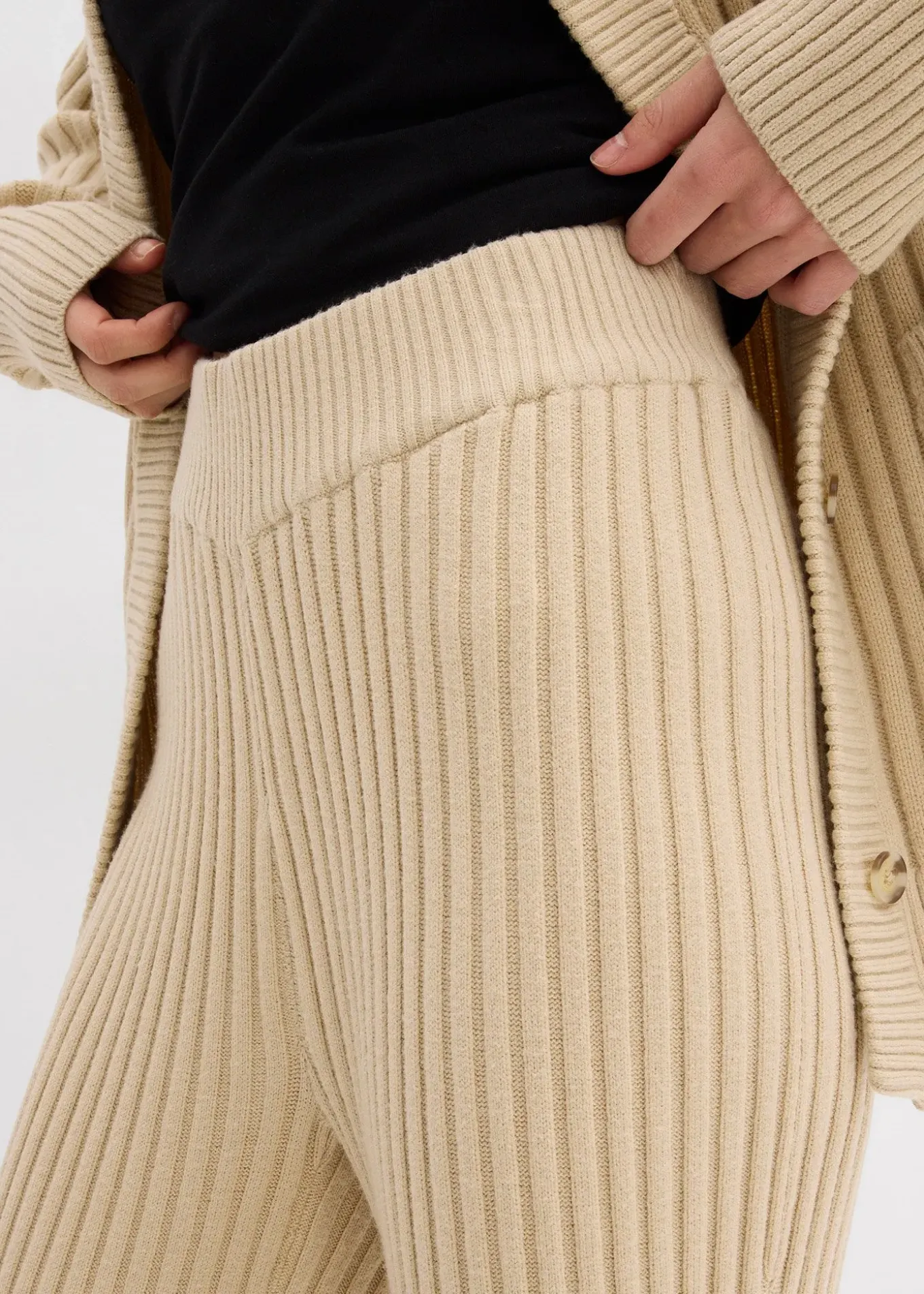 Pantalon en maille douce