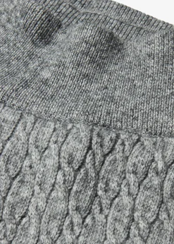 Pantalon en maille torsadée