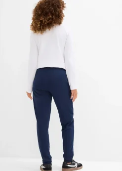 Pantalon en molleton, taille élastiquée
