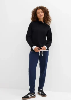 Pantalon en molleton, taille élastiquée