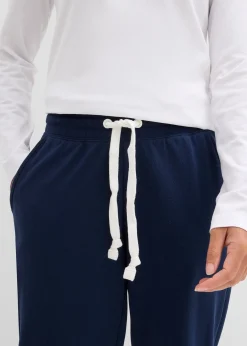 Pantalon en molleton, taille élastiquée