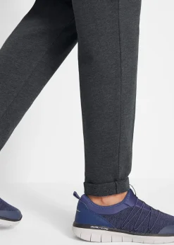 Pantalon en molleton, taille élastiquée