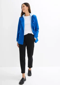 Pantalon en néoprène à taille élastiquée