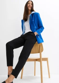 Pantalon en néoprène à taille élastiquée