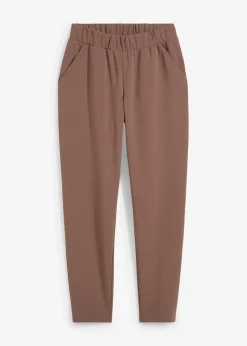 Pantalon en néoprène à taille élastiquée