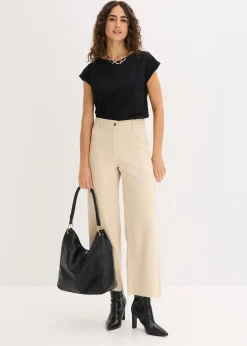 Pantalon en twill 100% coton