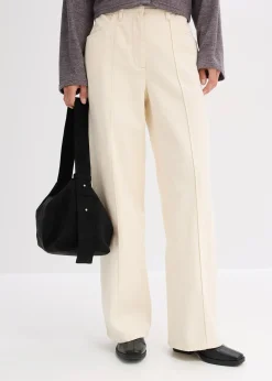 Pantalon en twill 100% coton