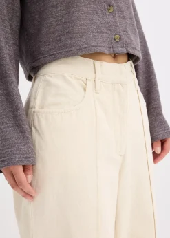 Pantalon en twill 100% coton