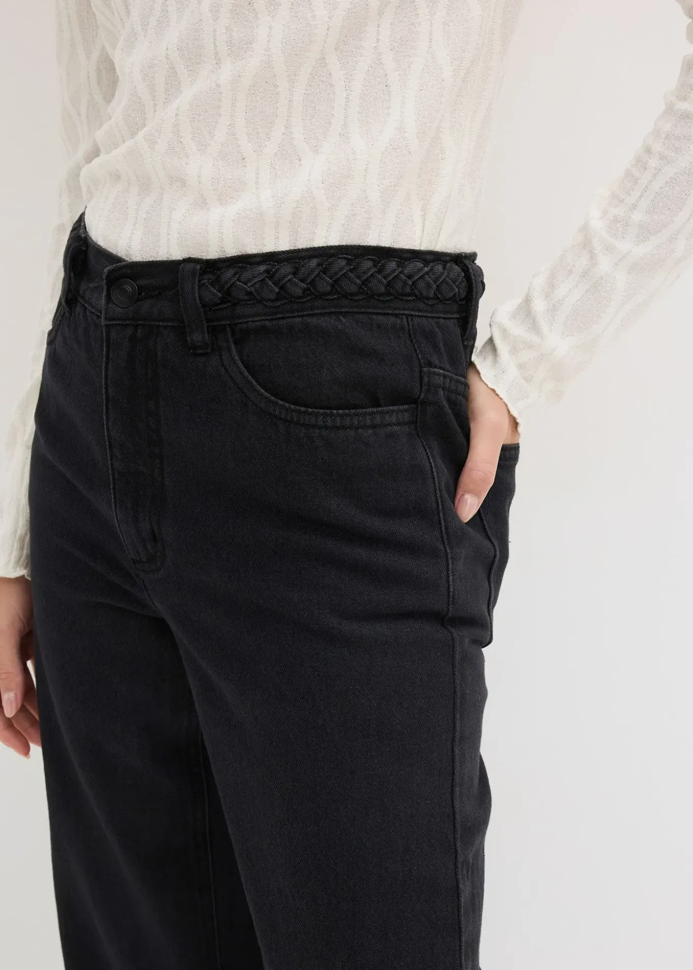 Pantalon en twill 100% coton