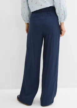 Pantalon en twill à taille réglable