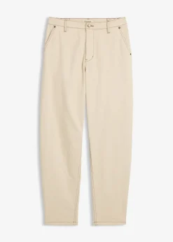 Pantalon en twill barrel