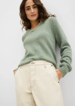 Pantalon en twill barrel