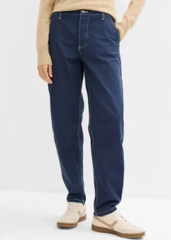 Pantalon en twill barrel