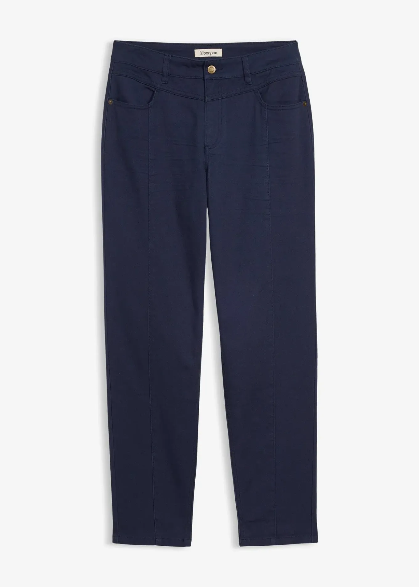Pantalon en twill coton élasthanne
