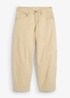 Pantalon en twill de coton extensible