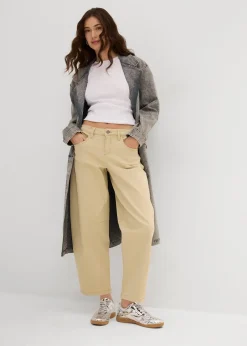 Pantalon en twill de coton extensible