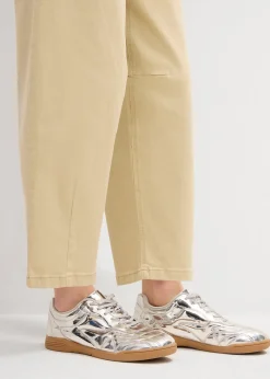 Pantalon en twill de coton extensible