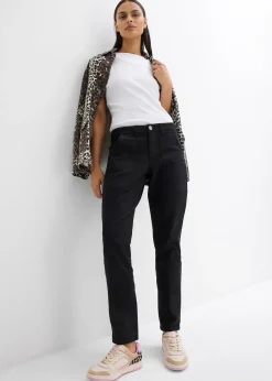 Pantalon en twill de coton extensible