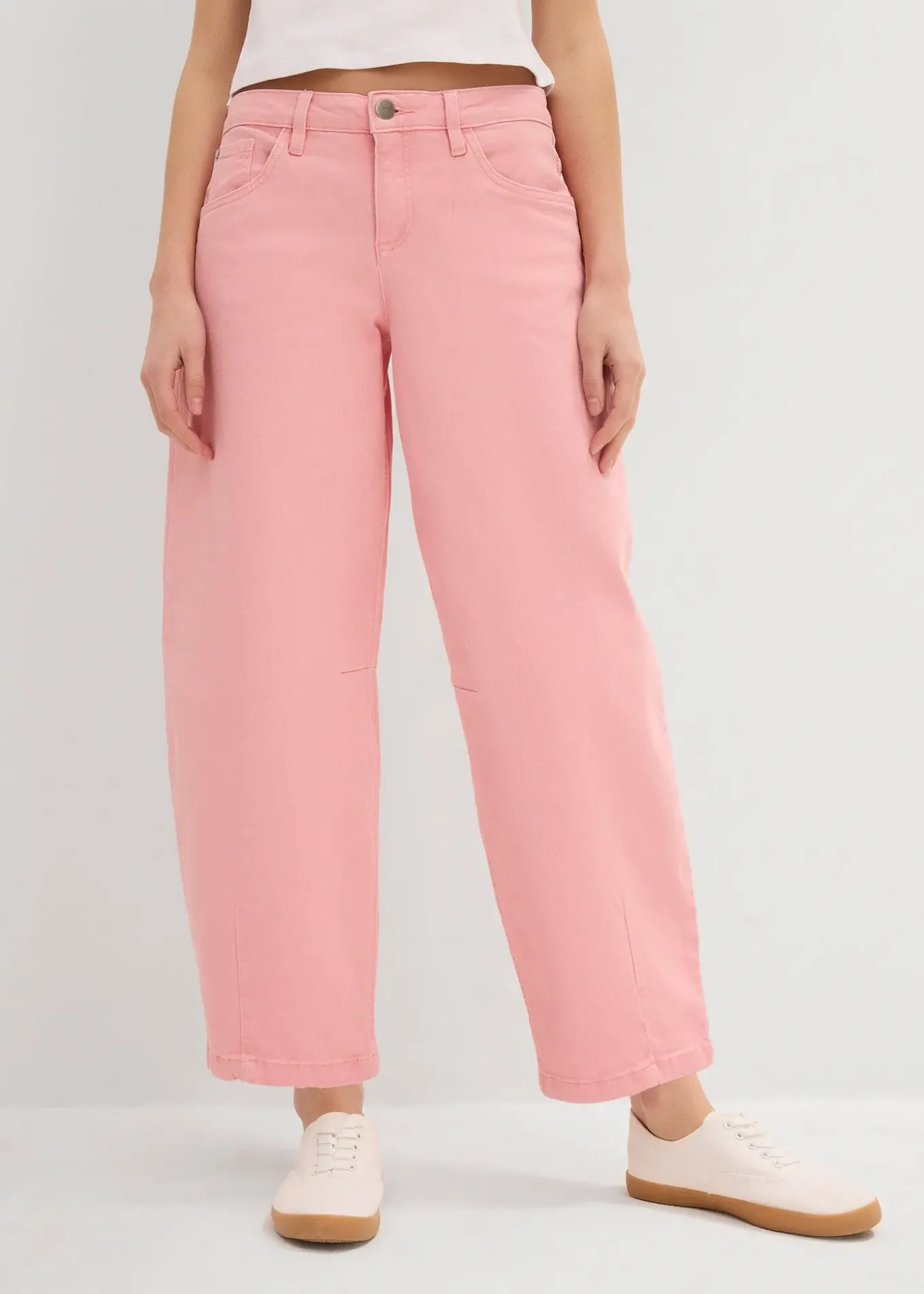 Pantalon en twill de coton extensible