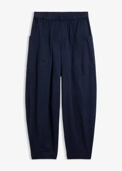 Pantalon en twill de coton extensible