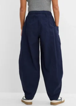 Pantalon en twill de coton extensible