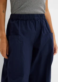 Pantalon en twill de coton extensible