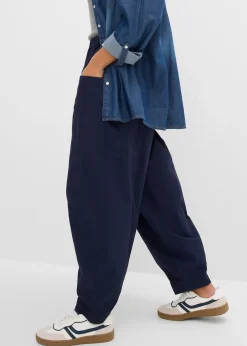 Pantalon en twill de coton extensible