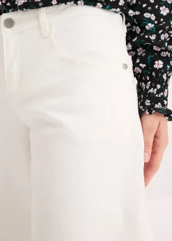 Pantalon en twill de coton extensible